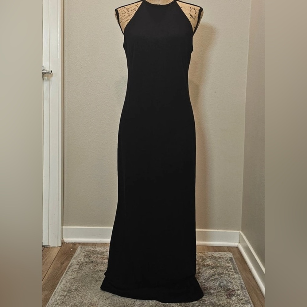 Ralph Lauren Floor Length Halter Dress